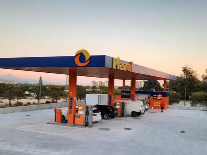 Estación de servicio Plenoil en Alicante.