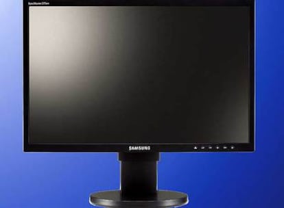 El monitor de Samsung.
