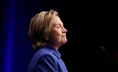 Hillary Clinton, en Washington, en noviembre de 2016. 