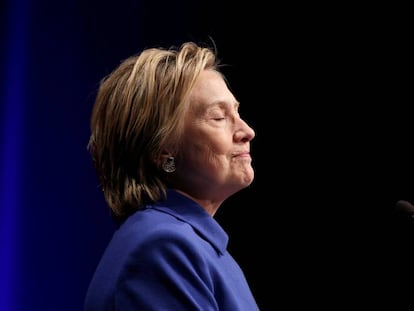 Hillary Clinton, en Washington, en noviembre de 2016. 