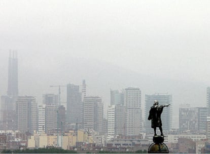 Lluvias en Barcelona.