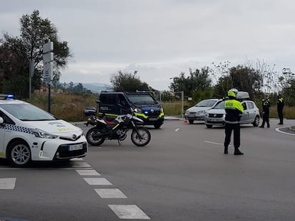 Un operativo de la Policía Local de Marbella, en una imagen de archivo.