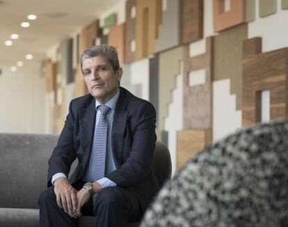 Gerardo Mariñas, en las oficinas que la multinacional WPP ha estrenado recientemente en el centro de Madrid.