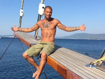 Jeremy Meeks disfruta de unas vacaciones en una de las localidades más elitistas de Turquía.