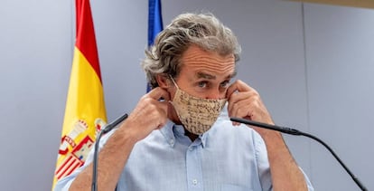 El director del Centro de Coordinación de Alertas y Emergencias Sanitarias, Fernando Simón.