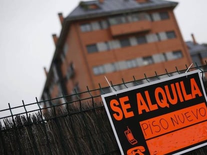 Anuncio de viviendas en alquiler en Albacete.