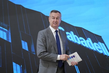 El consejero delegado del Banco Sabadell, César González-Bueno.