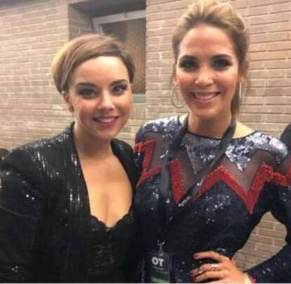 Chenoa y Rosanna Zanetti.