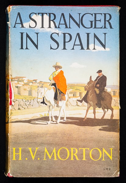 Portada del libro 'Un forastero en España', de H. V. Morton (1955).
