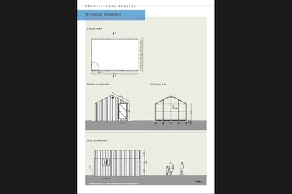 <p>Éste ya no es un refugio de emergencia sino para ser más duradero en el tiempo. Se pensó para acoger a los sirios que iban llegando al campo de refugiados de Azraq, en Jordania, en abril de 2014. A la hora de diseñarlo se tuvieron en cuenta el clima de la zona, el coste y las limitaciones culturales. </p> <p>En Azraq se instalaron 13.500 unidades para acomodar a 67.000 refugiados. Las estructuras están hechas de barras de acero y fueron diseñadas para maximizar la privacidad y proteger contra las condiciones climáticas severas. </p> <p>Cada una mide 24 metros cuadrados de superficie y se levantan en unas 12 a 16 horas con ayuda de cuatro personas. Duran unos cuatro años con mantenimiento. En algunas se alteró al diseño para crear un pequeño recibidor en forma de L, algo que los beneficiarios agradecieron porque da mayor privacidad. </p>