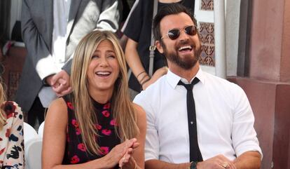 Jennifer Aniston y Justin Theroux.