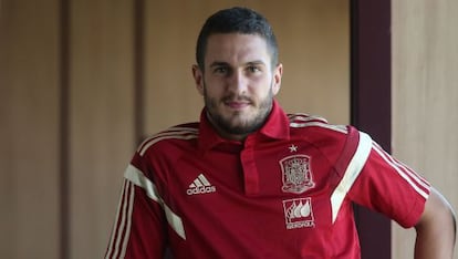 Jorge Resurección, Koke, al finalizar la entrevista.