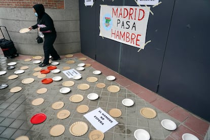 Concentración este sábado ante la sede del área de Servicios Sociales del Ayuntamiento de Madrid