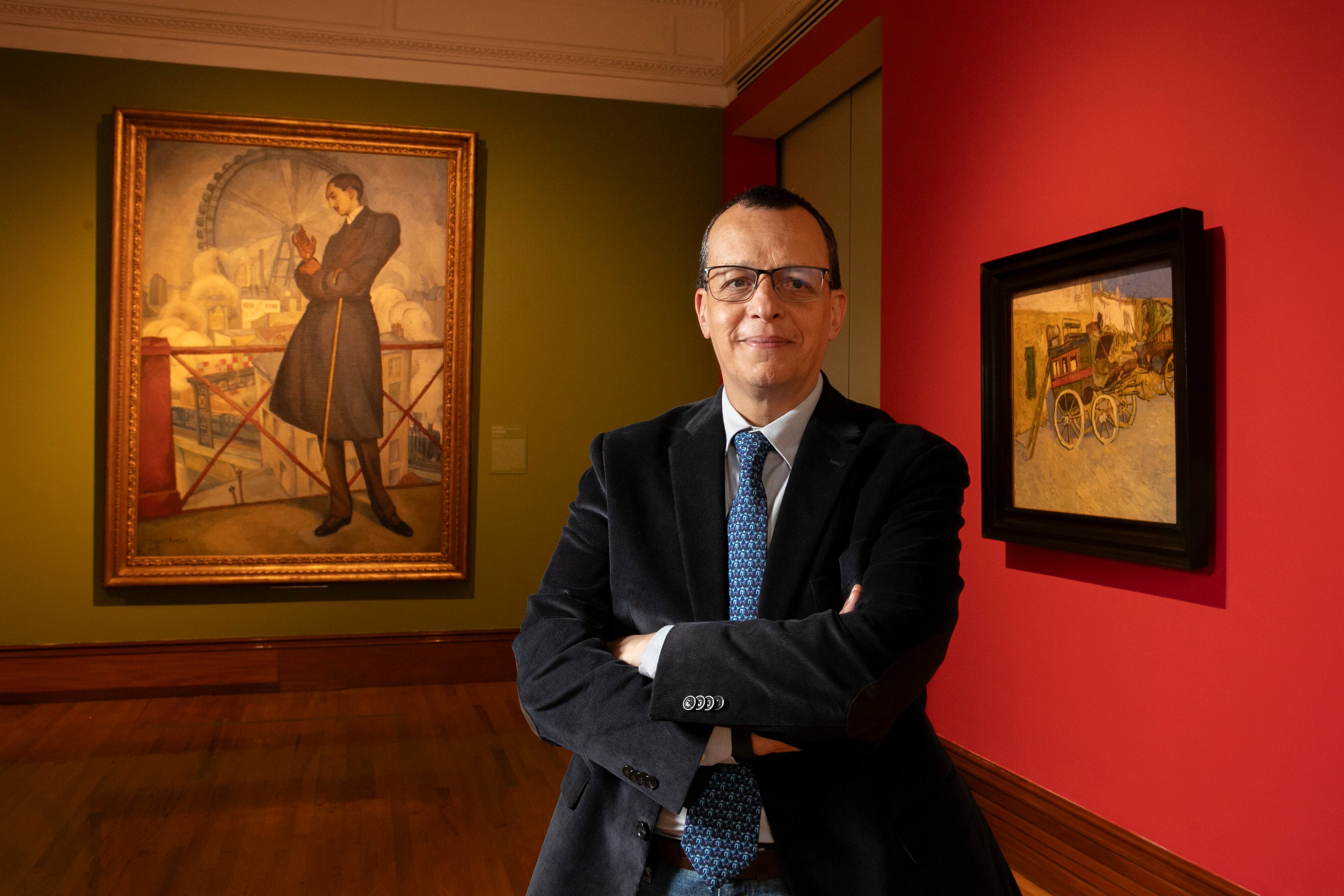 Héctor Palhares Meza, director del Museo Nacional de Arte Moderno (MUNAL).