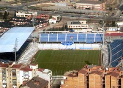 Imagen del estadio del Lleida.