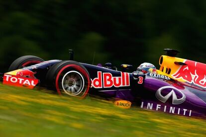 Daniel Ricciardo, este viernes en el Red Bull Ring.