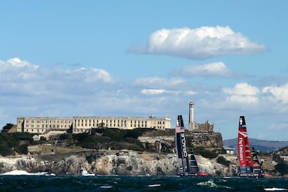 El Oracle y el New Zealand compiten en San Francisco.