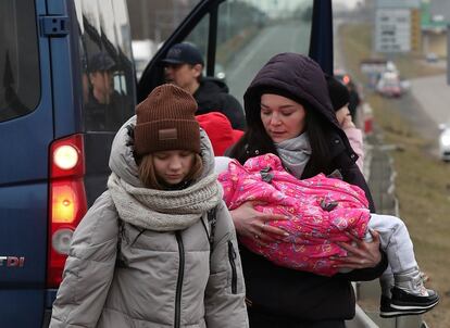 Refugiados ucranianos Polonia