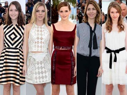 Las ladronas de Sofia Coppola conquistan el photocall de Cannes