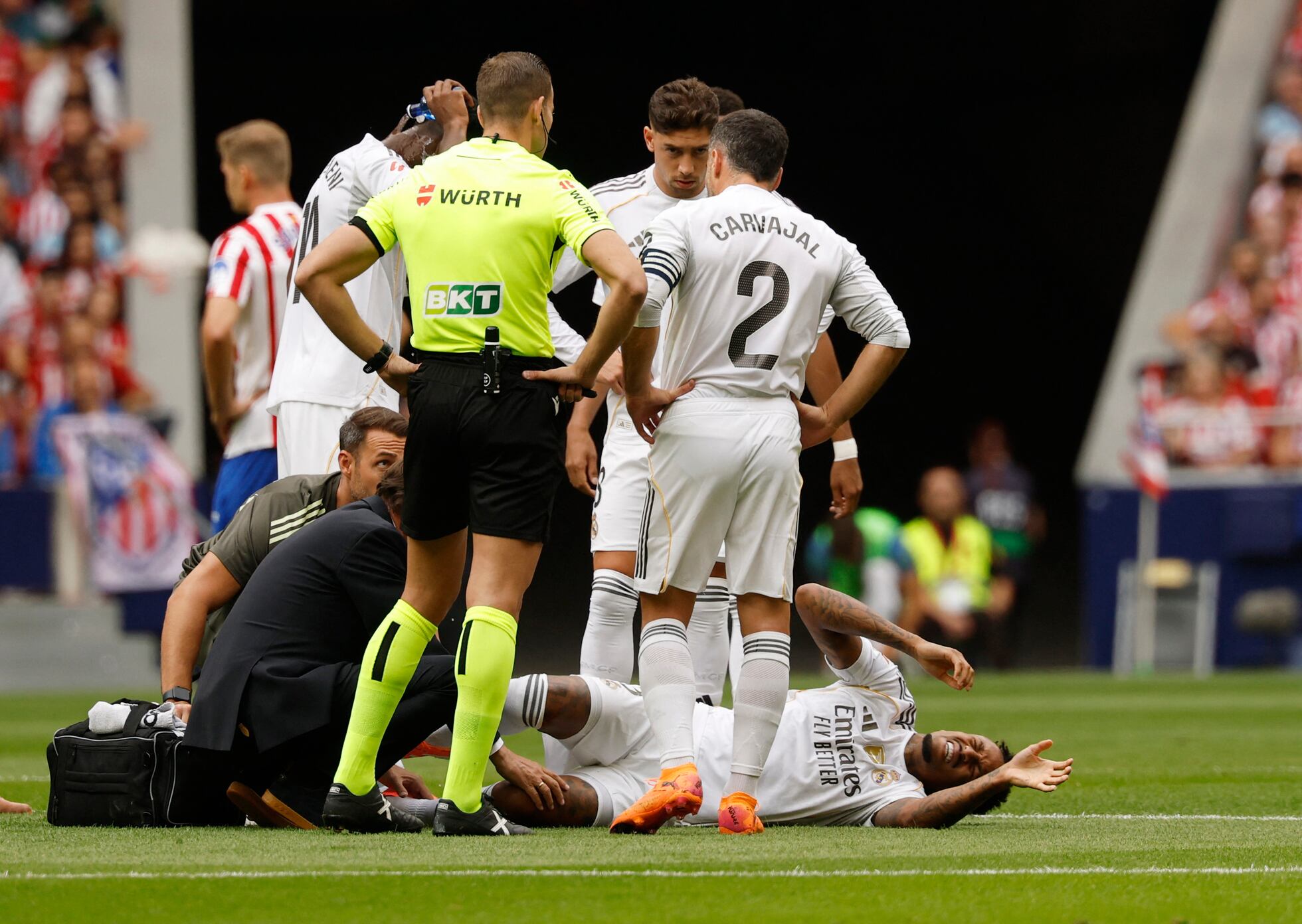 Real Madrid - Atlético de Madrid, el derbi madrileño en imágenes ...