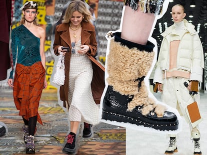 Las botas de montaña estilo Chiruca arrasan en el mundo del lujo