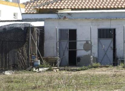 Caballeriza de la casa de Raúl Brey, donde estuvo encadenado el empresario Rafael Ávila.