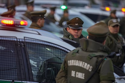 crisis de delincuencia en Chile. Carabineros