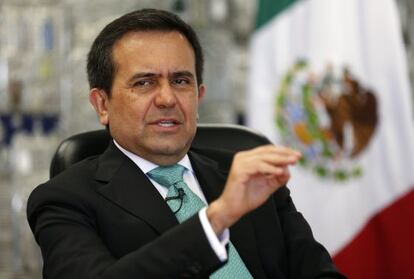 El secretario de Econom&iacute;a de M&eacute;xico, Ildefonso Guajardo