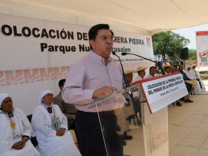 Jesús Reyna, en Turicato en julio de 2013.