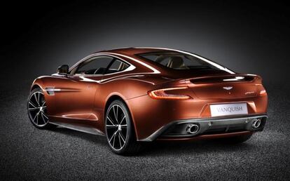 Vista del nuevo Aston Martin Vanquish