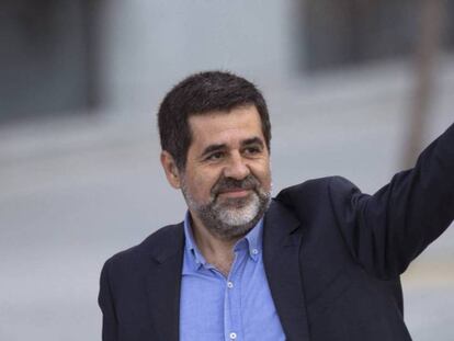 Jordi Sànchez, a su llegada a la Audiencia Nacional el pasado octubre.