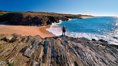 El Camino de los Pescadores, uno de los tramos de la Ruta Vicentina, en el sur de Portugal. 