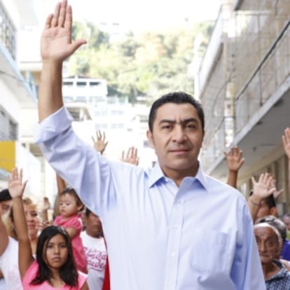 El candidato conservador mexicano, Jorge Camacho Peñaloza