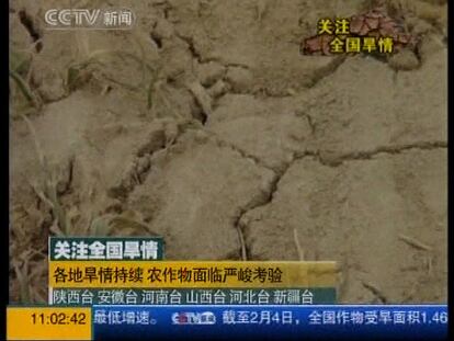 China sufre la peor sequía en 50 años