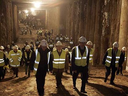 Obras del túnel de O'Donnell