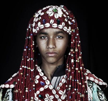 Retrato de Los Marroquíes, exposición del trabajo de Leila Alaoui.