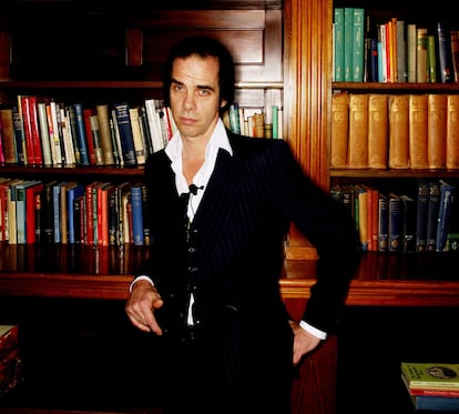 Nick Cave posa para una entrevista en 2004.