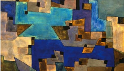 'Composizione' de 1953 de Carol Rama que podrá verse en el Macba a partir de octubre de 2014.