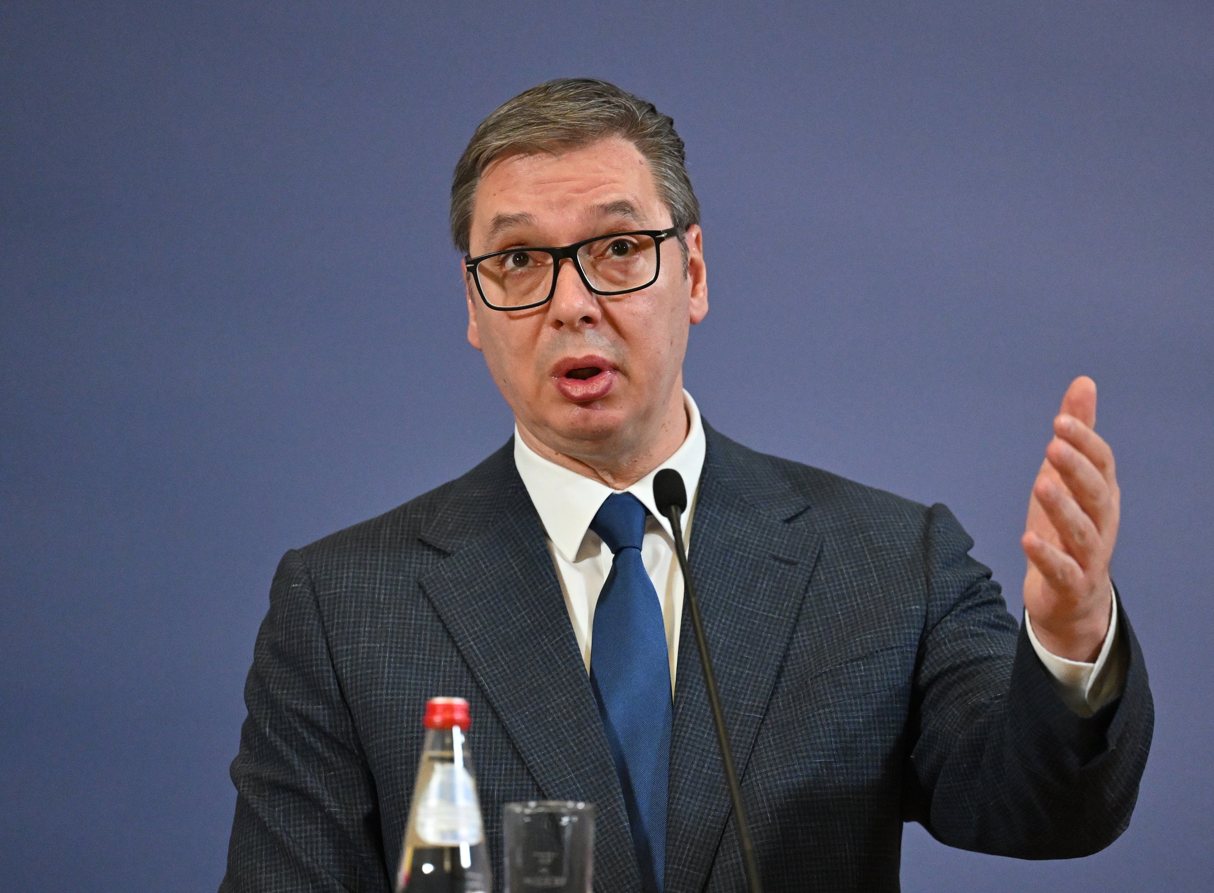 Vucic dejará la presidencia de Serbia tras un año y medio de protestas, pero se postulará a primer ministro