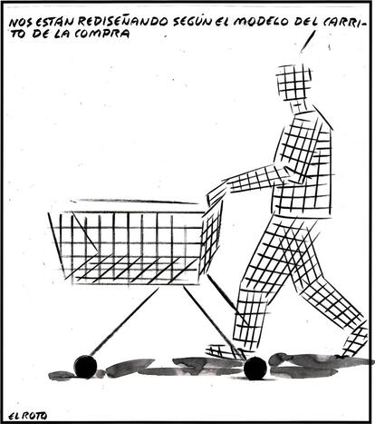 “We are being redesigned based on the model of the shopping cart.”