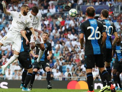 Real Madrid - Brujas, el partido de Champions League en imágenes