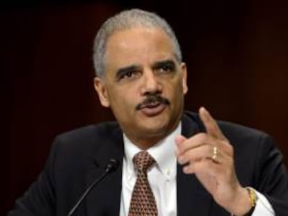 En la imagen, el fiscal general de EE.UU., Eric Holder. EFE/Archivo