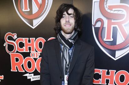 Joey Gaydos Jr. en el estreno del musical 'School Of Rock' en Broadway en 2015.