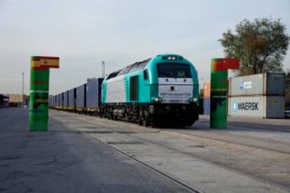 Tren Madrid-Yiwu.