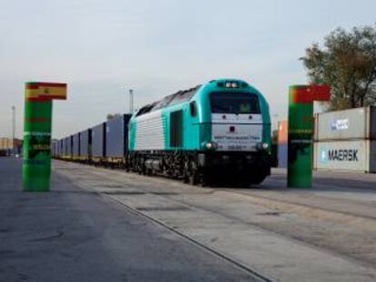 Tren Madrid-Yiwu.