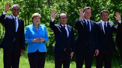 Reunião do G7, em julho.