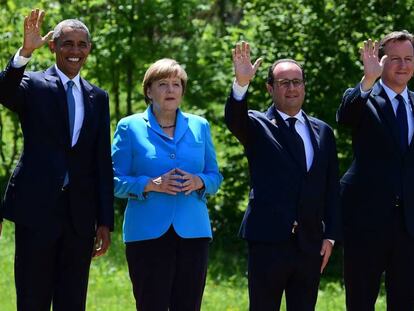 Reunião do G7, em julho.