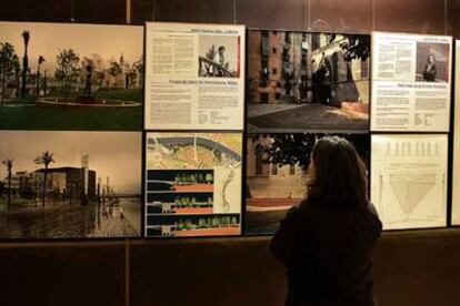 Imagen de la exposición <i>Construir desde el interior,</i> que reúne la obra de arquitectas.