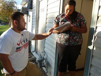 Voluntarios hispanos trataron de registrar m&aacute;s votantes latinos en 2014 
