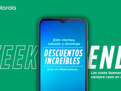 Motorola inicia un fin de semana lleno de descuentos en sus principales móviles